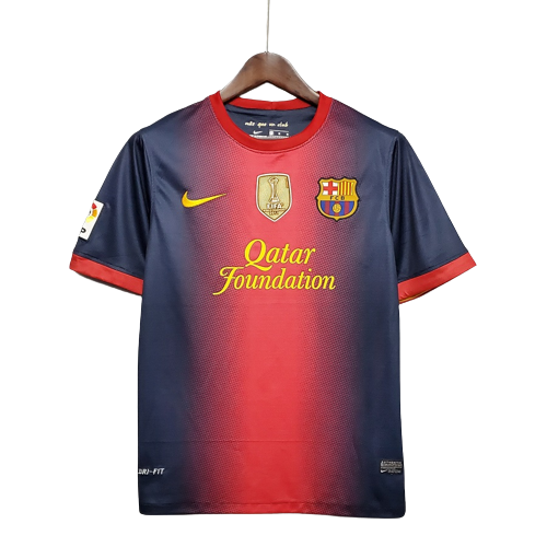 Barcelona Thuis Retro Voetbalshirt 2012-2013